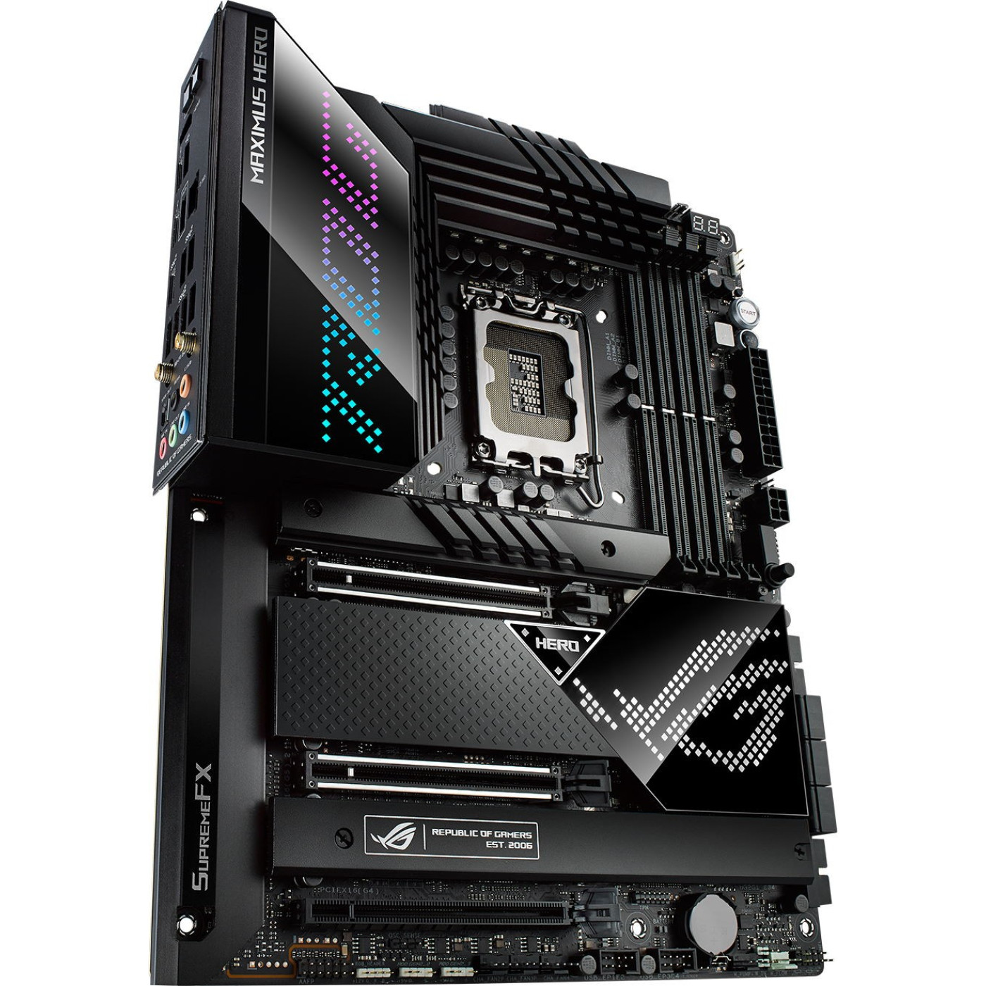 Материнская плата ASUS ROG MAXIMUS Z690 HERO (ROG Maximus Z690 Hero) (Socket 1700, Intel Z690, ATX) Б/у