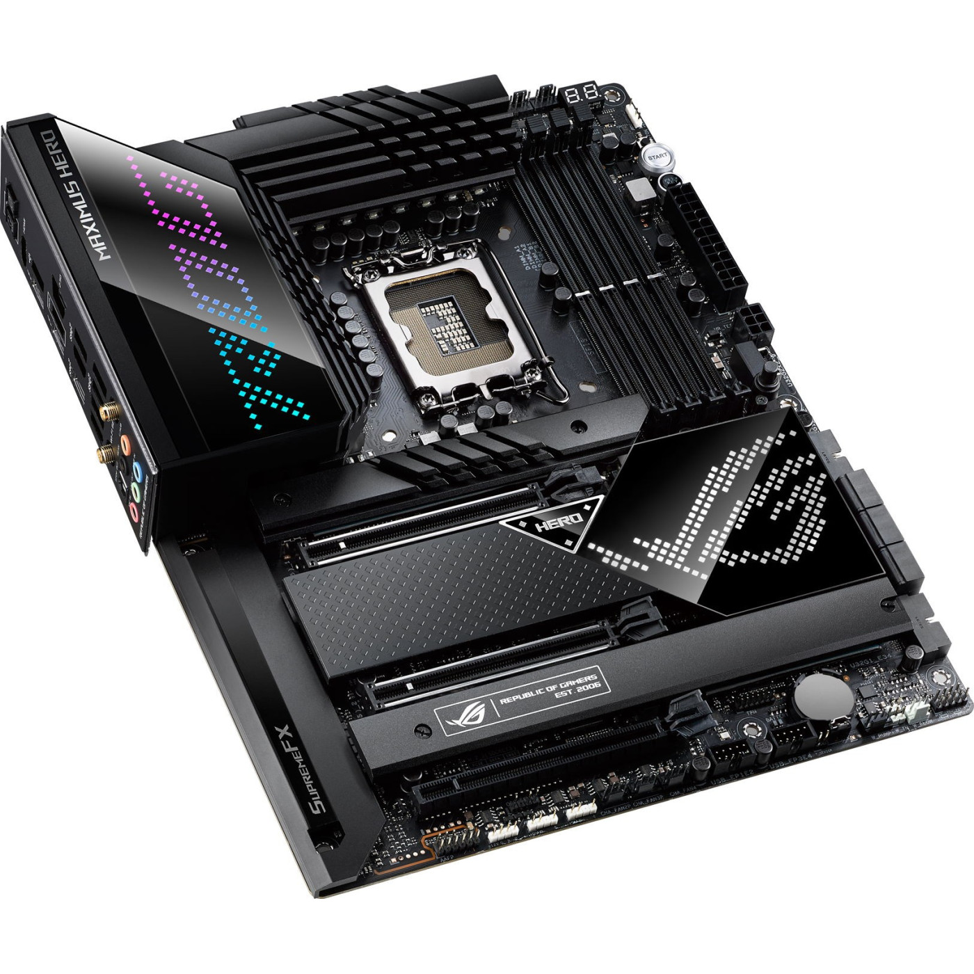 Материнская плата ASUS ROG MAXIMUS Z690 HERO (ROG Maximus Z690 Hero) (Socket 1700, Intel Z690, ATX) Б/у