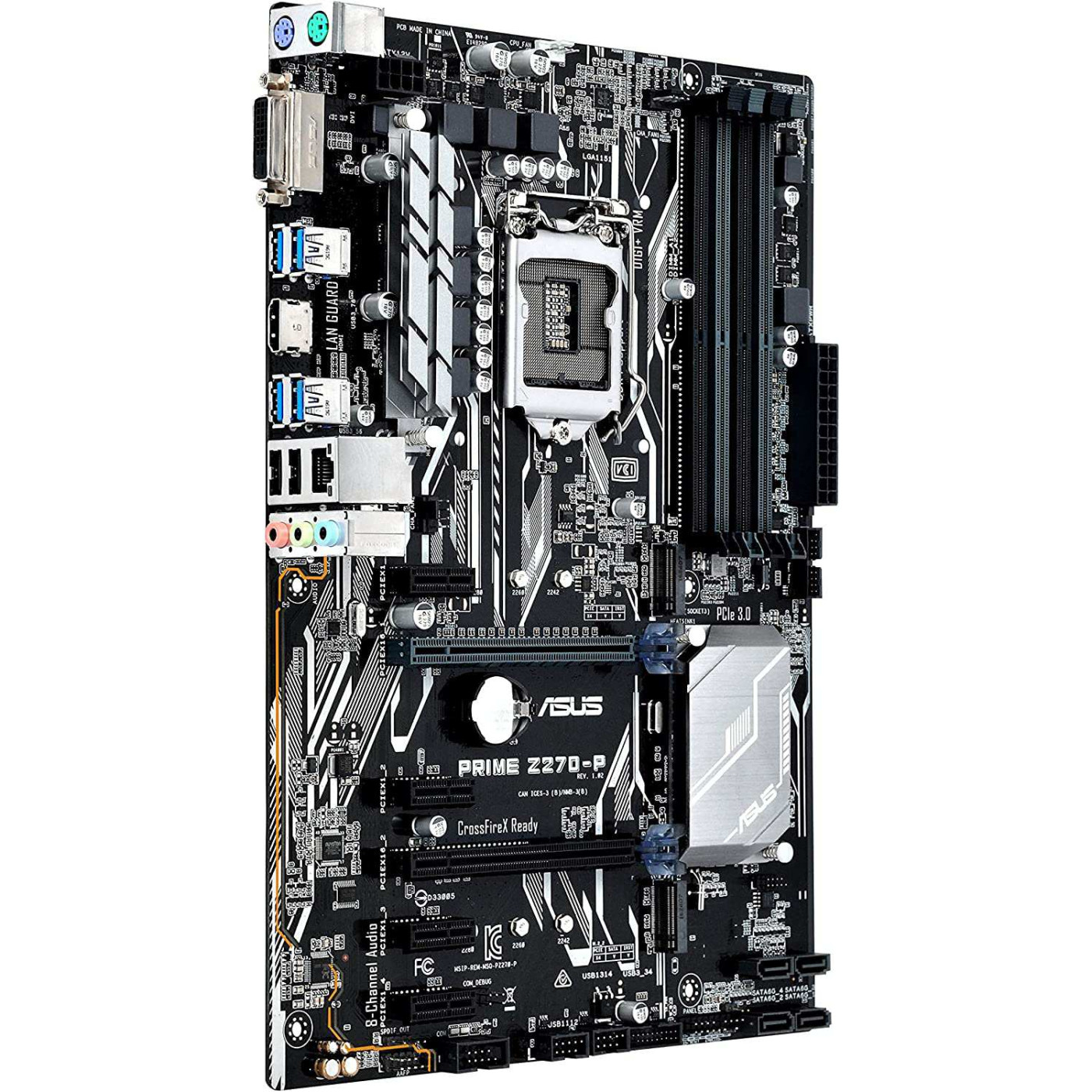 Материнская плата ASUS Prime Z270-P (Prime Z270-P) (Socket 1151, Intel Z270, ATX) Б/у,U1