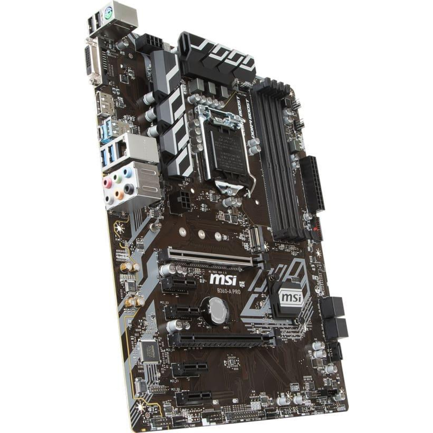 Материнская плата MSI B360-A Pro (B360-A Pro) (Socket 1151 v2, Intel B360, ATX) Б/у