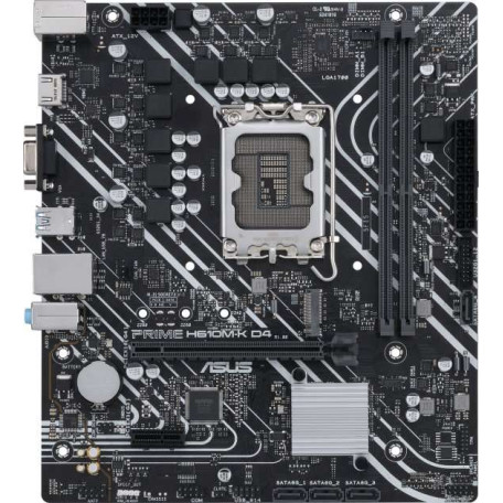 Материнська плата ASUS PRIME H610M-K D4 (PRIME H610M-K D4) (Socket 1700, Intel H610, Micro-ATX) Б/в,U1