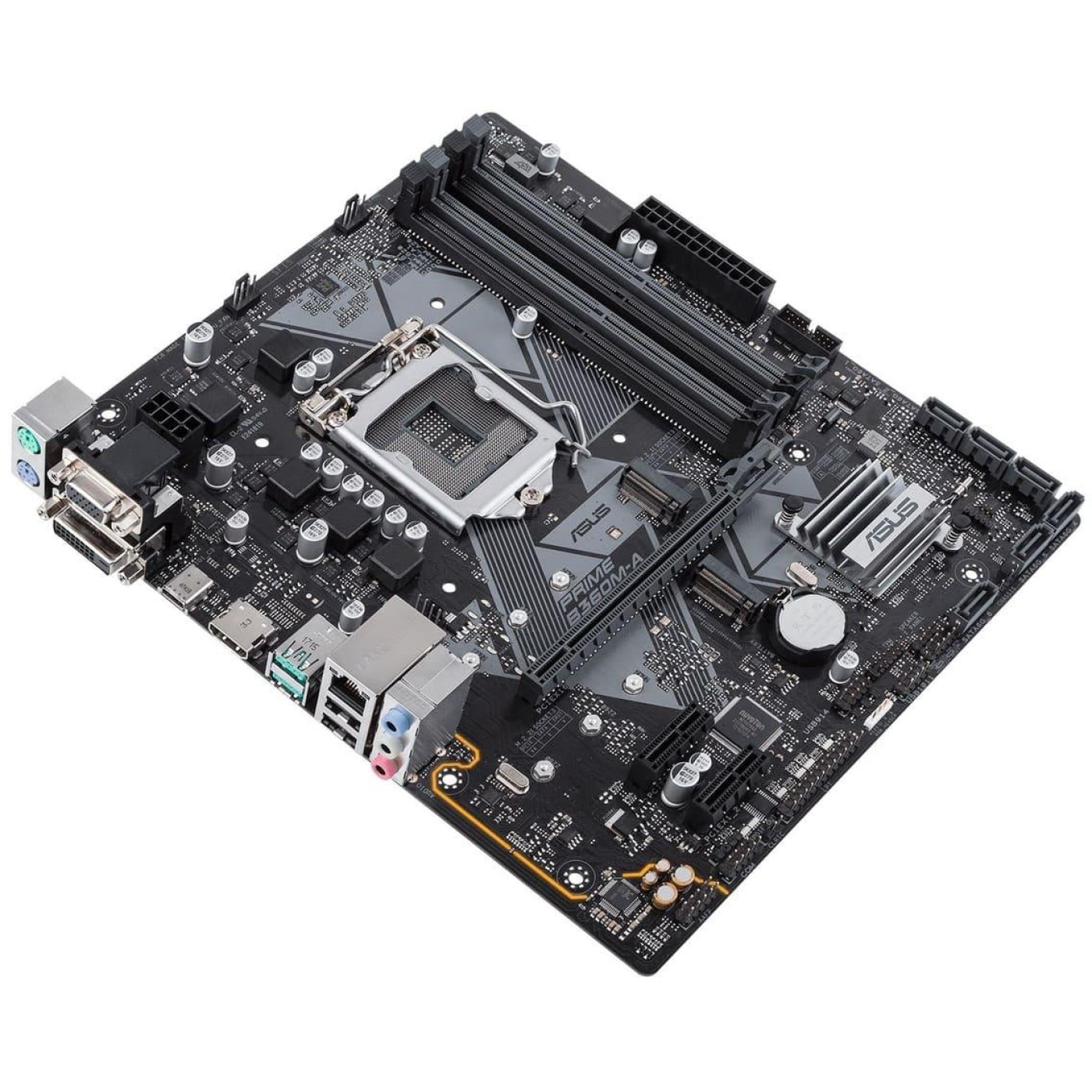 Материнская плата ASUS Prime B360M-A (Prime B360M-A) (Socket 1151 v2, Intel B360, Micro-ATX) Б/у