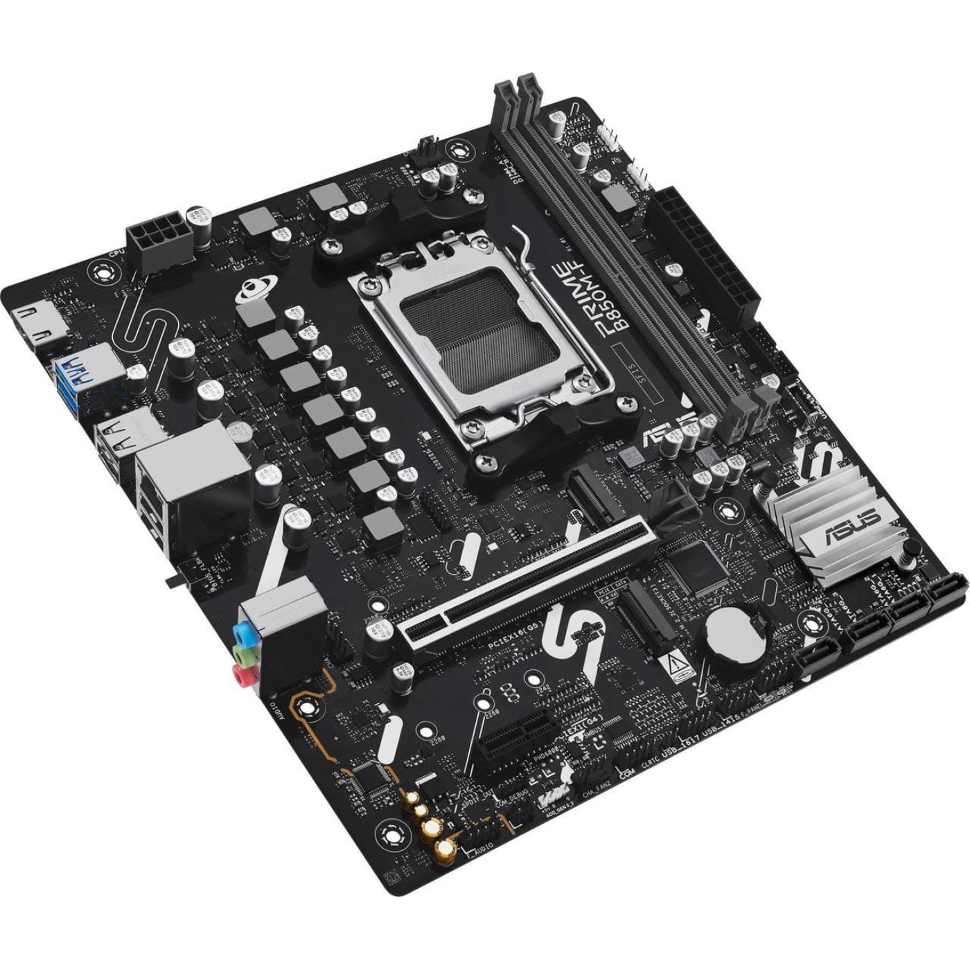 Материнская плата ASUS PRIME B850M-F (PRIME B850M-F) (Socket AM5, AMD B850, Micro-ATX)