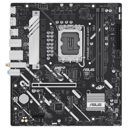 Материнська плата ASUS PRIME H810M-A WIFI (PRIME H810M-A WIFI) (Socket 1851, Intel H810, Micro-ATX)