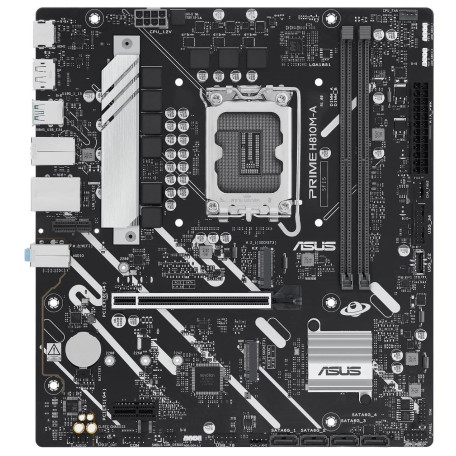 Материнська плата ASUS PRIME H810M-A-CSM (PRIME H810M-A-CSM) (Socket 1851, Intel H810, Micro-ATX)