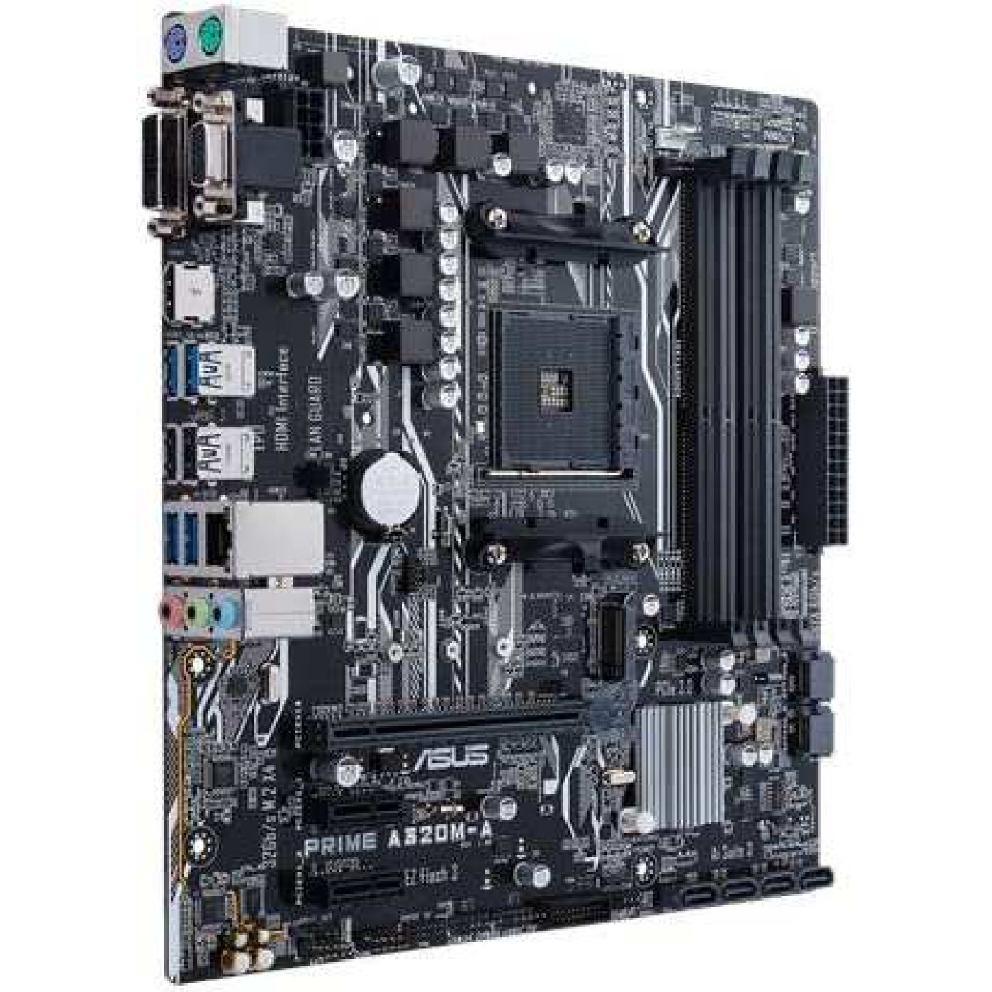 Материнська плата ASUS PRIME A320M-A (PRIME A320M-A) (Socket AM4, AMD A320, Micro-ATX) Б/в