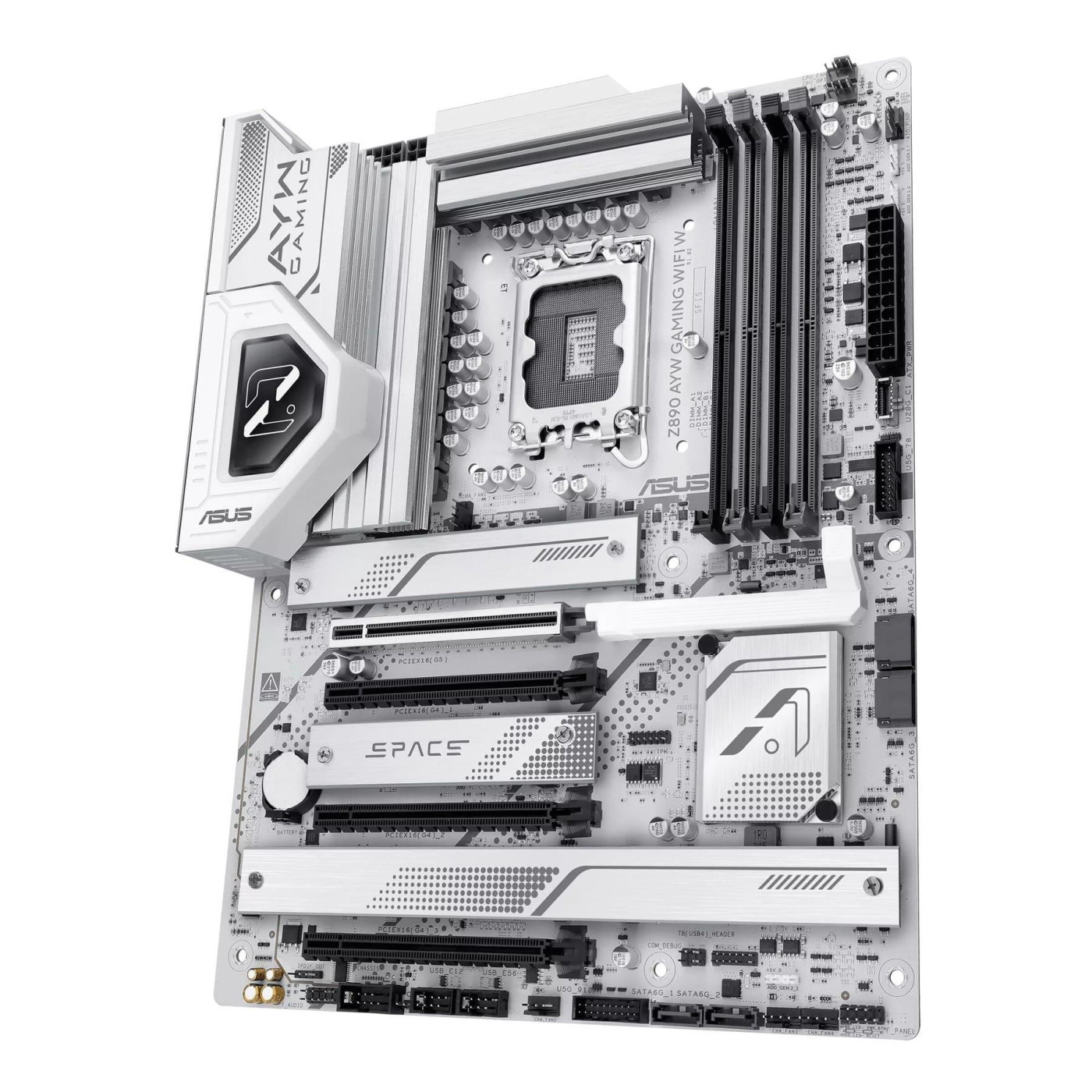 Материнська плата ASUS Z890 AYW GAMING WIFI W (90MB1I60-M0EAY0) (Socket 1851, Intel Z890, ATX) Б/в
