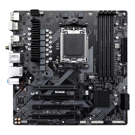 Материнська плата GIGABYTE B650M C V2 WiFi6E (B650M C V2) (Socket AM5, AMD B650, Micro-ATX) Б/в