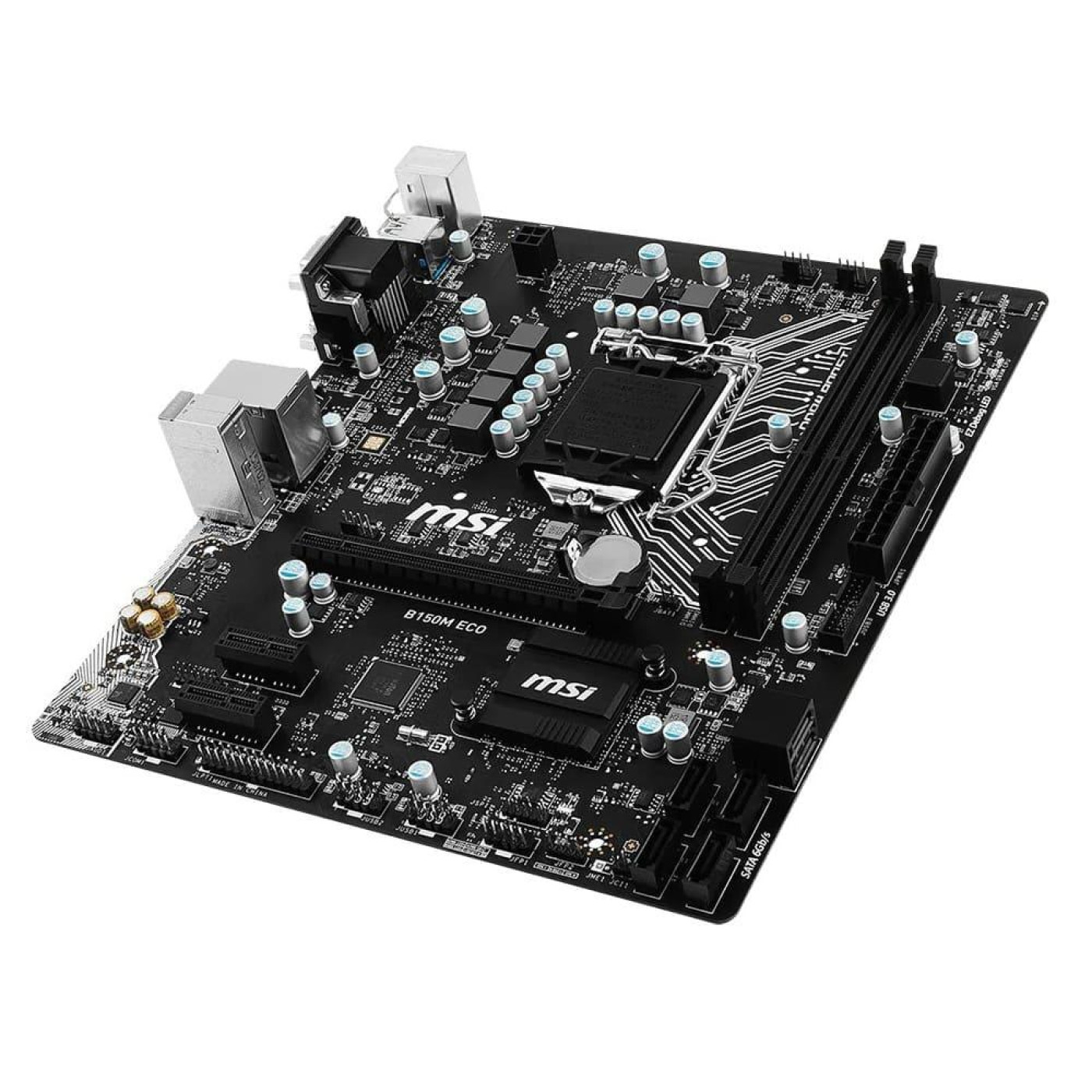Материнська плата MSI B150M ECO (B150M ECO) (Socket 1151, Intel B150, Micro-ATX) Б/в