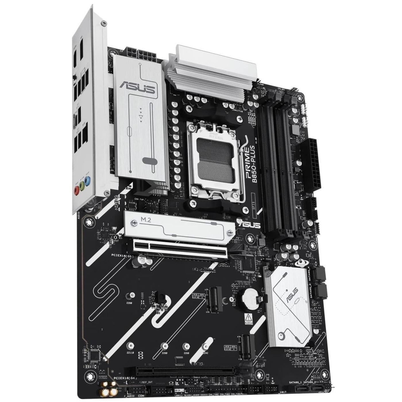 Материнська плата ASUS PRIME B850-PLUS (PRIME B850-PLUS) (Socket AM5, AMD B850, ATX)