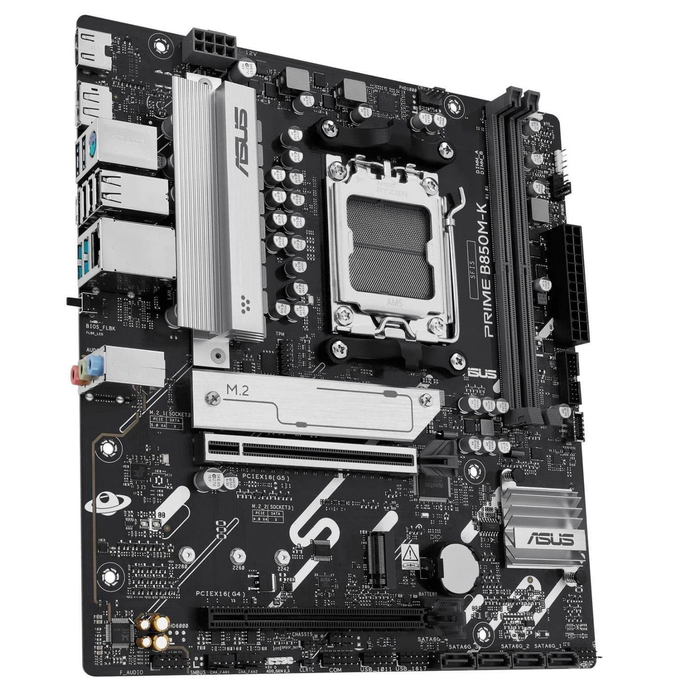 Материнская плата ASUS PRIME B850M-K (PRIME B850M-K) (Socket AM5, AMD B850, Micro-ATX) U1