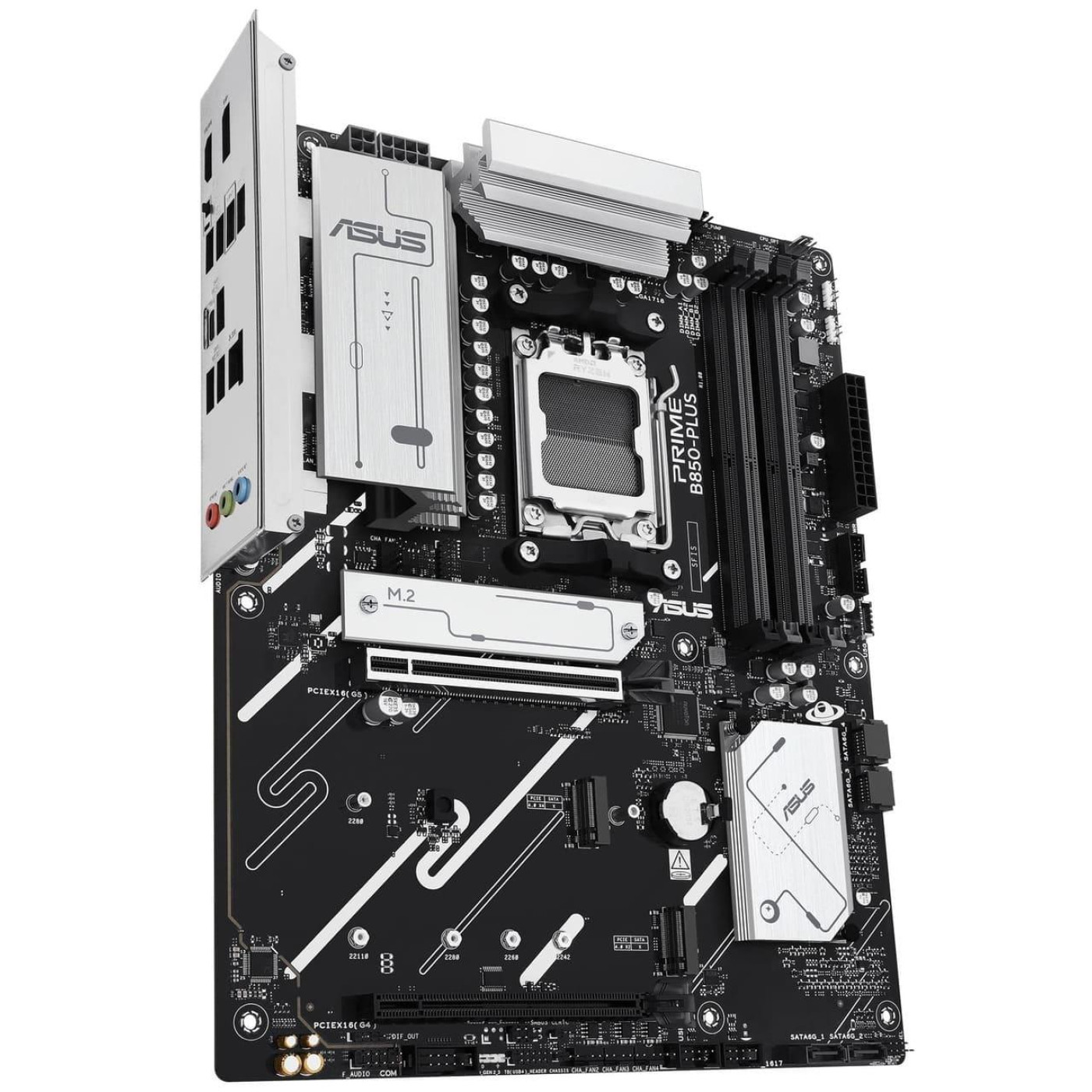 Материнская плата ASUS PRIME B850-PLUS-CSM (PRIME B850-PLUS-CSM) (Socket AM5, AMD B850, ATX)