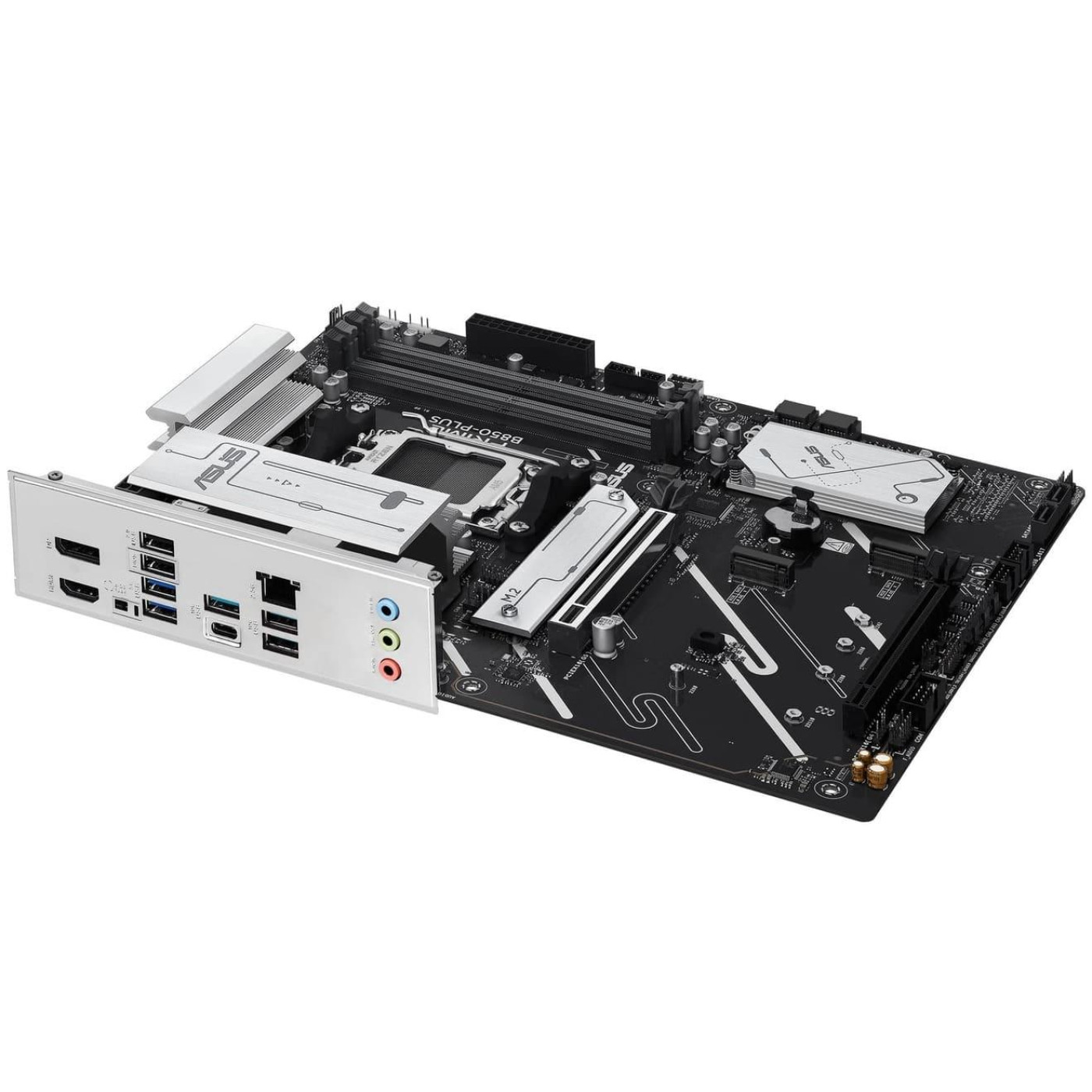 Материнская плата ASUS PRIME B850-PLUS-CSM (PRIME B850-PLUS-CSM) (Socket AM5, AMD B850, ATX)