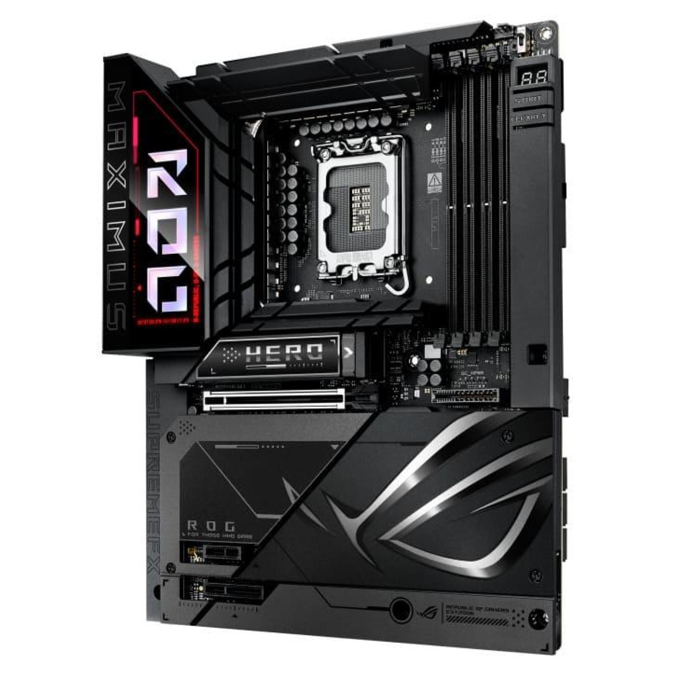Материнская плата ASUS ROG MAXIMUS Z890 HERO BTF (90MB1KG0-M0EAY0) (ROG MAXIMUS Z890 HERO BTF) (Socket 1851, Intel Z890, ATX)