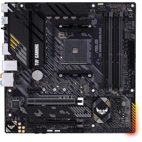 Материнська плата ASUS TUF GAMING B550M-Plus (TUF Gaming B550M-Plus) (Socket AM4, AMD B550, Micro-ATX)