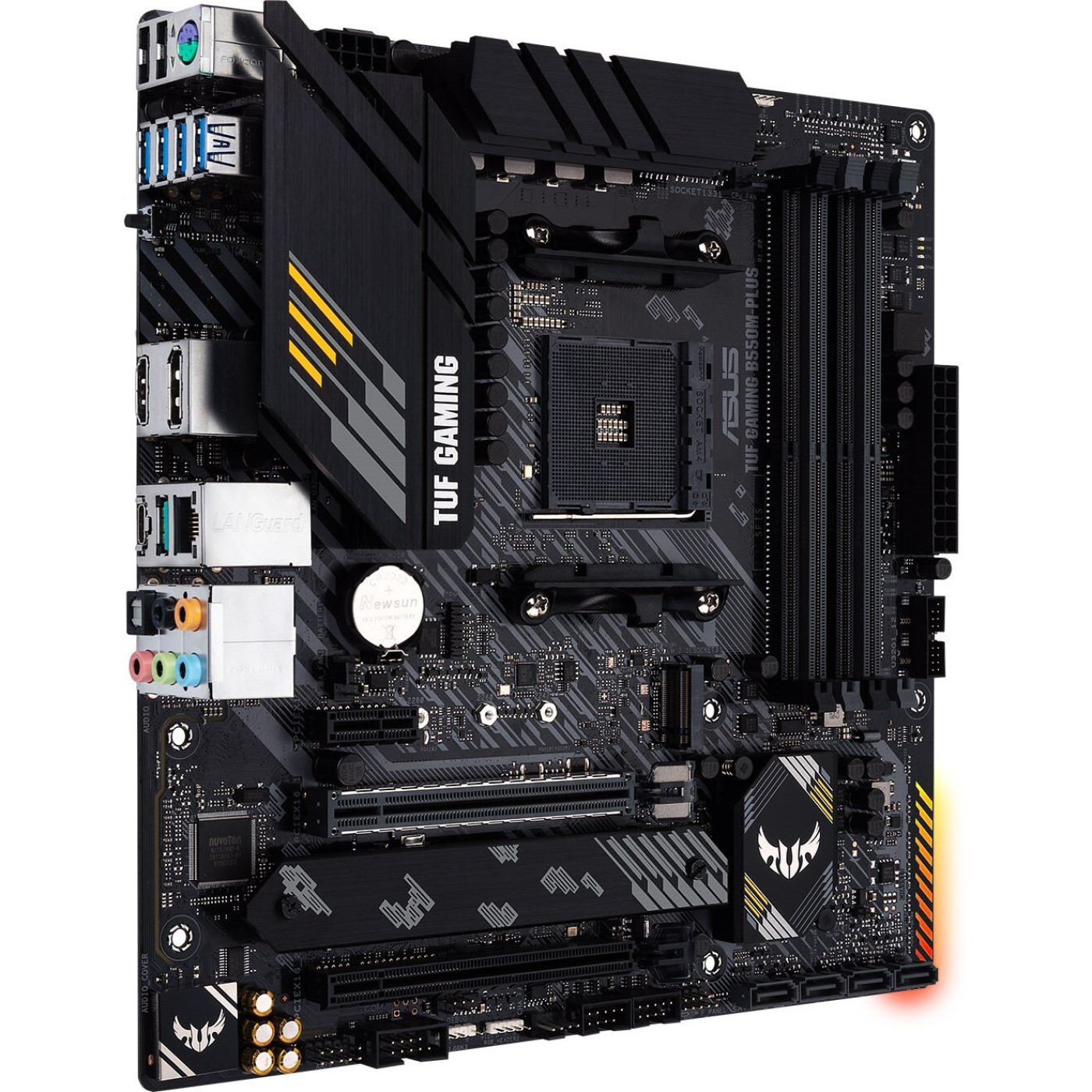 Материнська плата ASUS TUF Gaming B550M-Plus (TUF Gaming B550M-Plus) (Socket AM4, AMD B550, Micro-ATX)