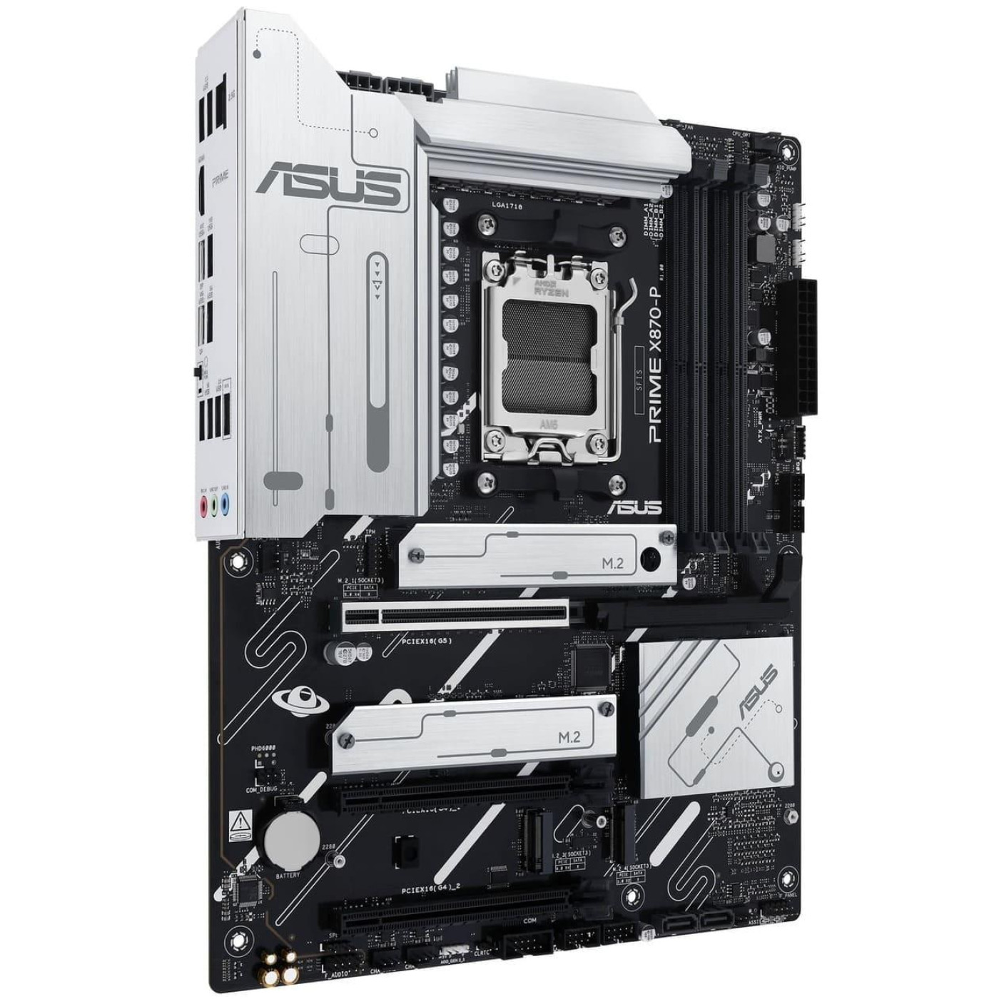 Материнська плата ASUS PRIME X870-P (PRIME X870-P) (Socket AM5, AMD X870, ATX)