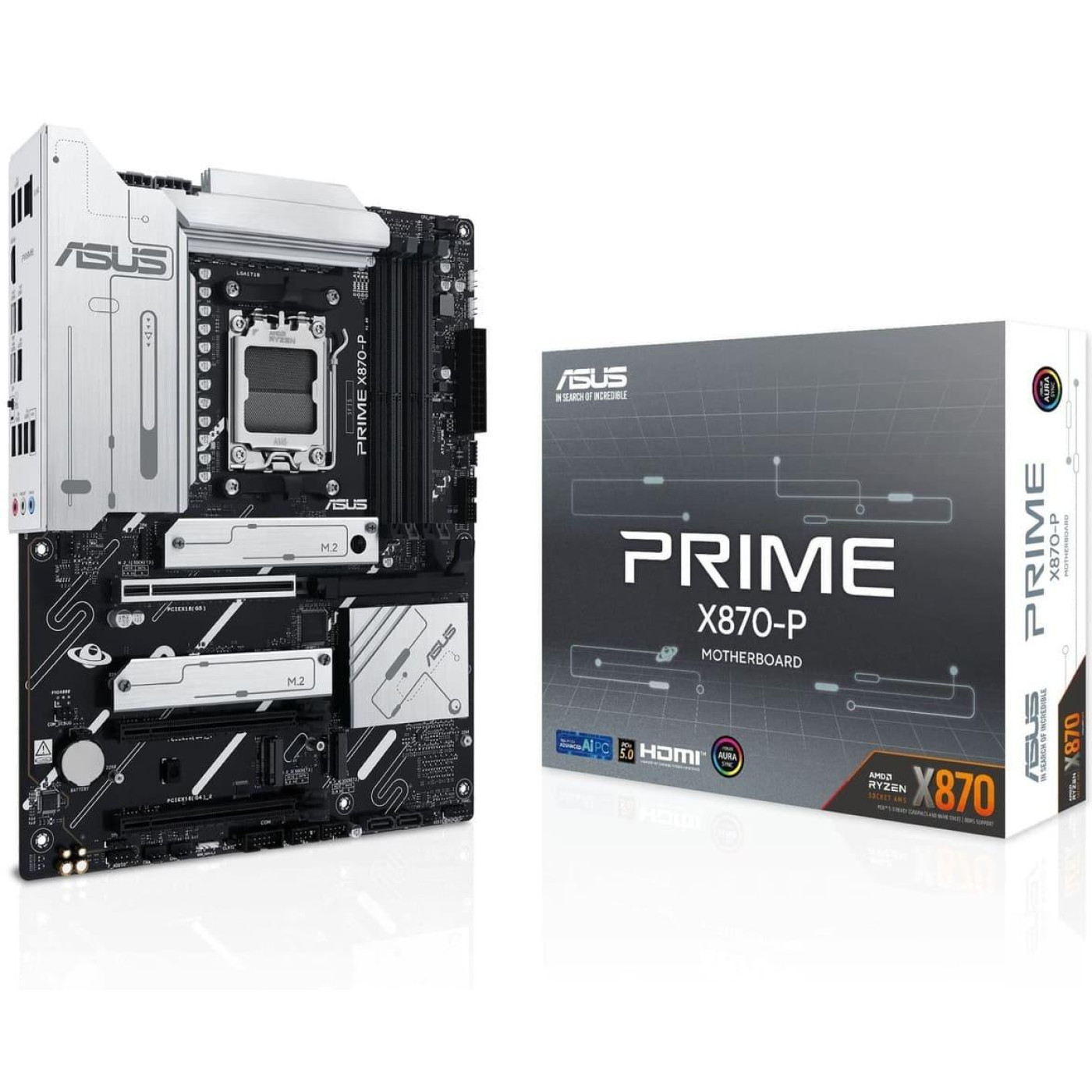 Материнська плата ASUS PRIME X870-P (PRIME X870-P) (Socket AM5, AMD X870, ATX)