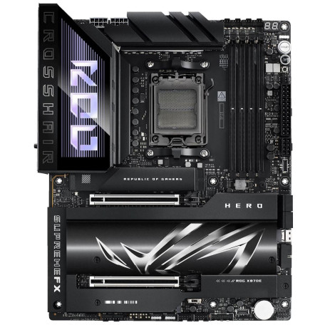 Материнська плата ASUS ROG CROSSHAIR X870E HERO (ROG CROSSHAIR X870E HERO) (Socket AM5, AMD X870E, ATX)