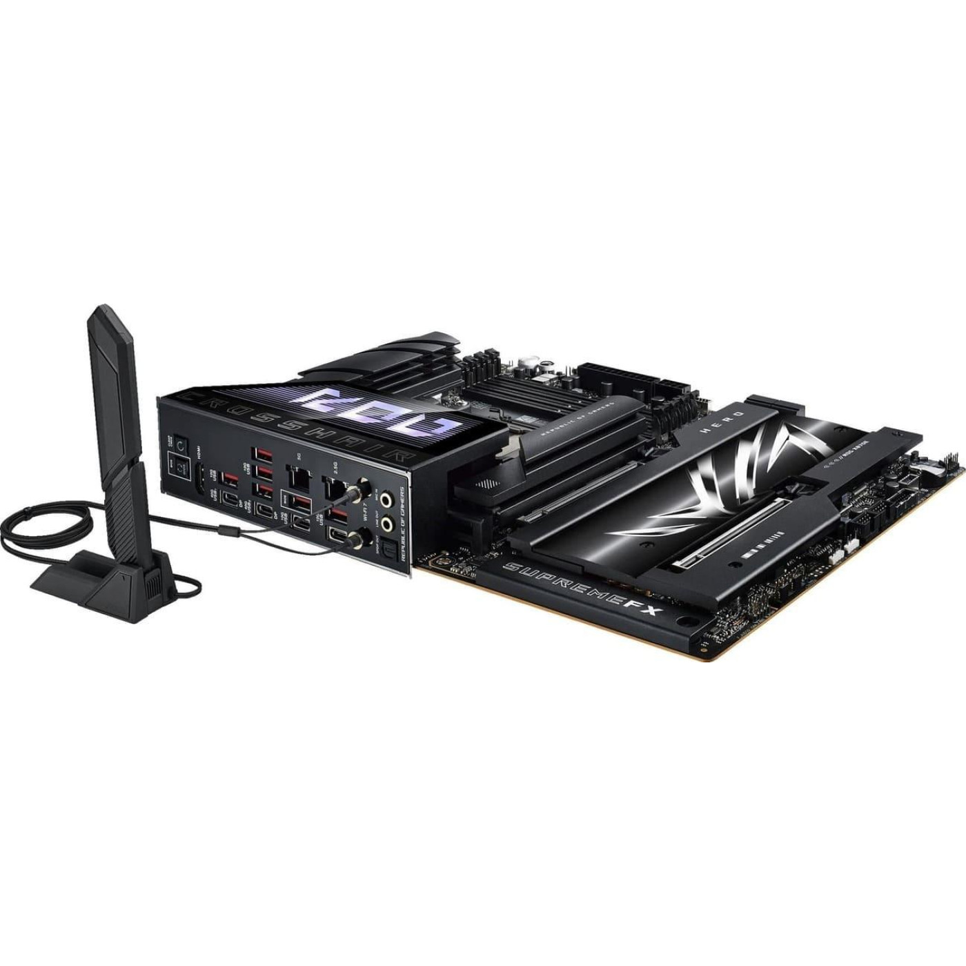 Материнська плата ASUS ROG CROSSHAIR X870E HERO (ROG CROSSHAIR X870E HERO) (Socket AM5, AMD X870E, ATX)