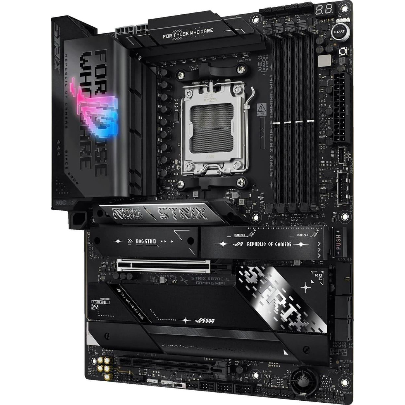 Материнская плата ASUS ROG STRIX X870E-E GAMING WIFI (ROG STRIX X870E-E GAMING WIFI) (Socket AM5, AMD X870E, ATX)