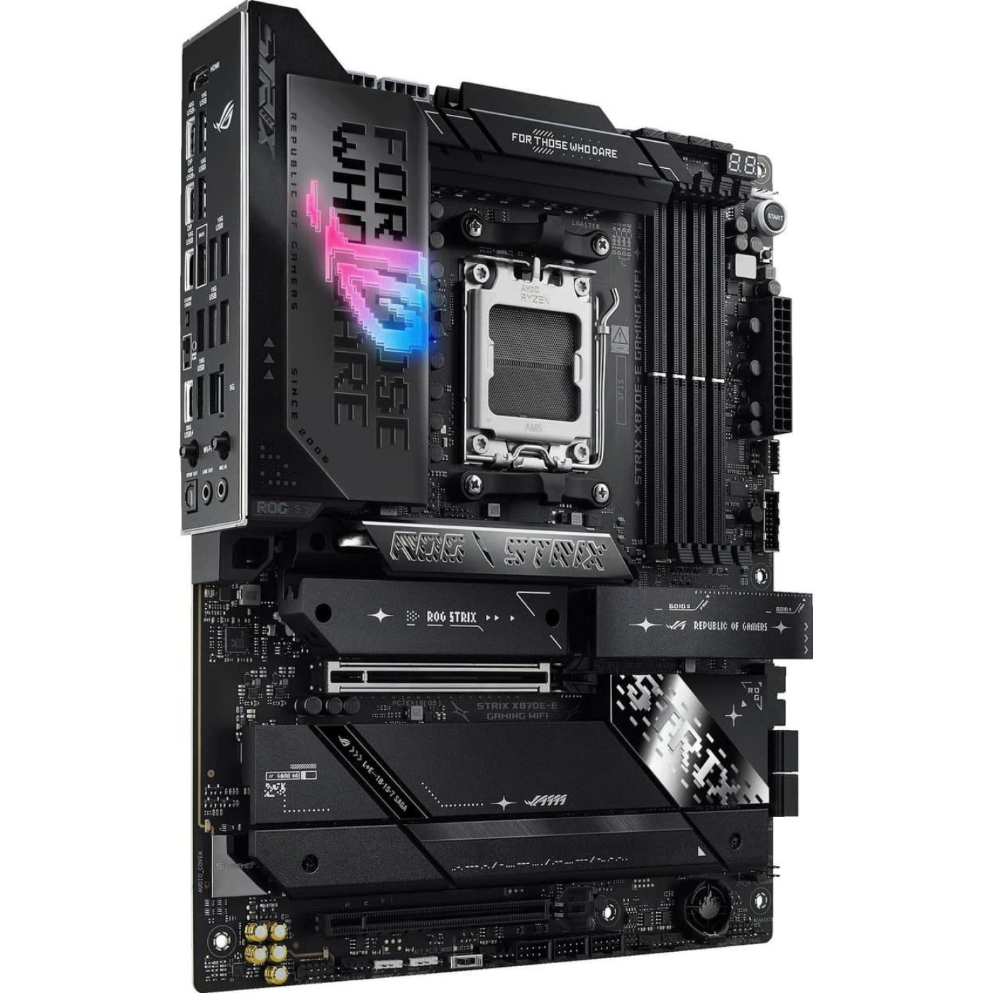 Материнская плата ASUS ROG STRIX X870E-E GAMING WIFI (ROG STRIX X870E-E GAMING WIFI) (Socket AM5, AMD X870E, ATX)