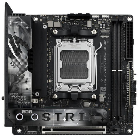 Материнська плата ASUS ROG STRIX X870-I GAMING WIFI (ROG STRIX X870-I GAMING WIFI) (Socket AM5, AMD X870, Mini-ITX)