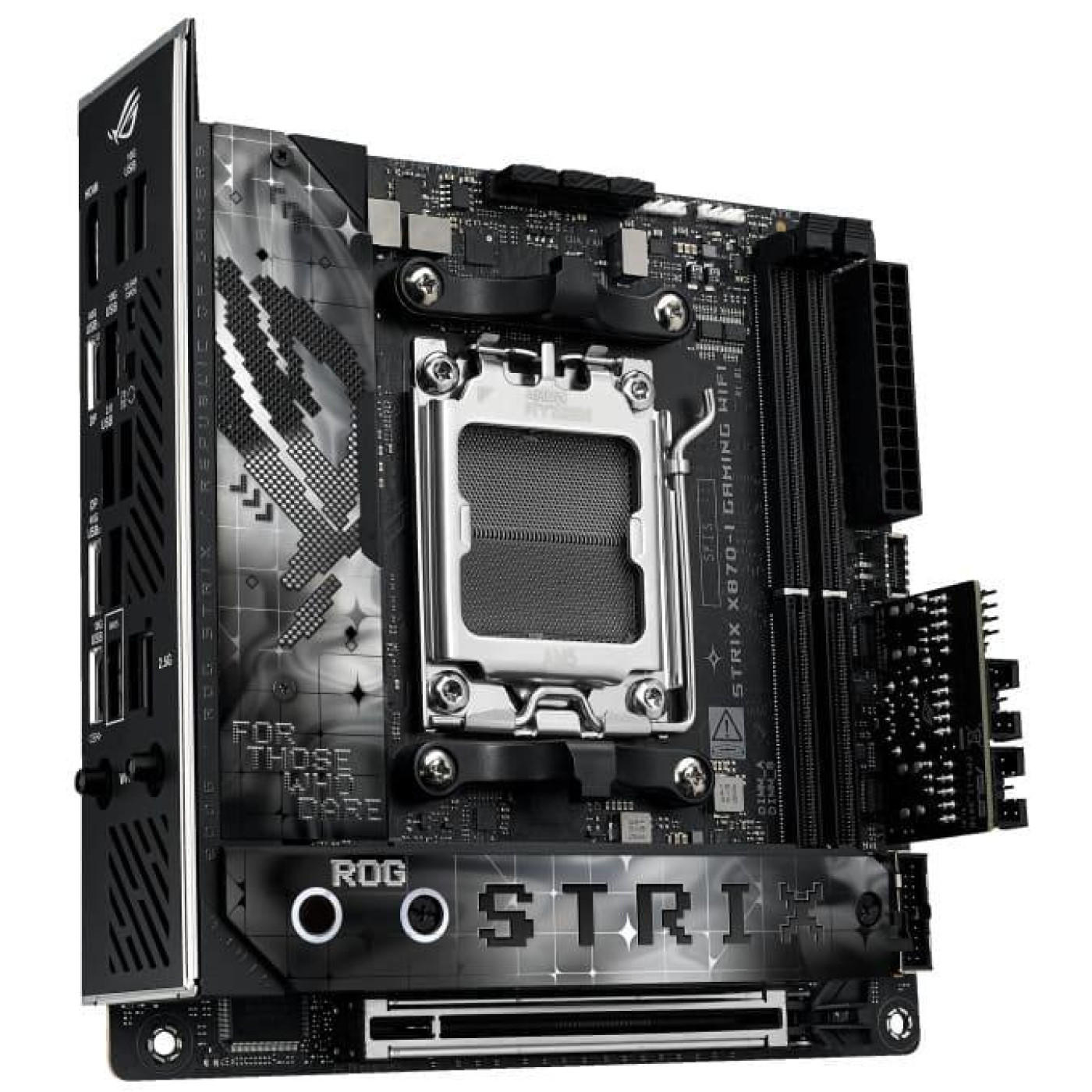 Материнська плата ASUS ROG STRIX X870-I GAMING WIFI (ROG STRIX X870-I GAMING WIFI) (Socket AM5, AMD X870, Mini-ITX)