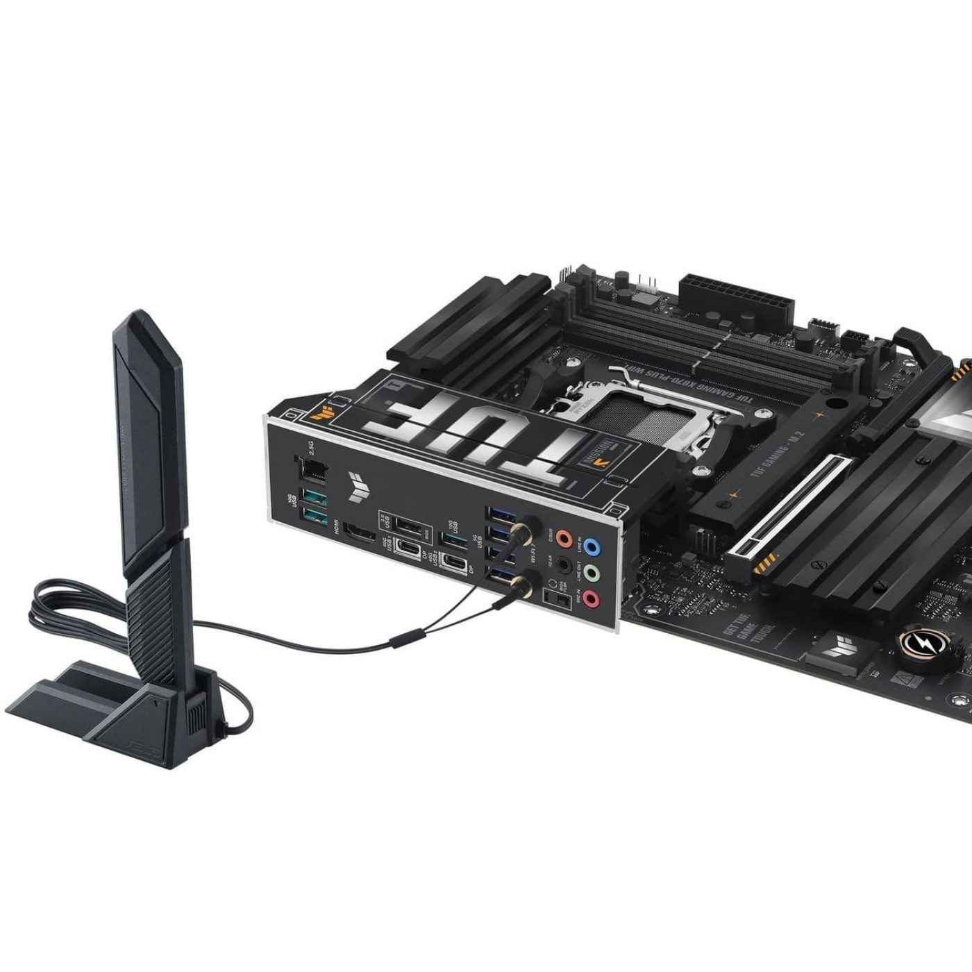 Материнская плата ASUS TUF GAMING X870-PLUS WIFI (TUF GAMING X870-PLUS WIFI) (Socket AM5, AMD X870, ATX) U2