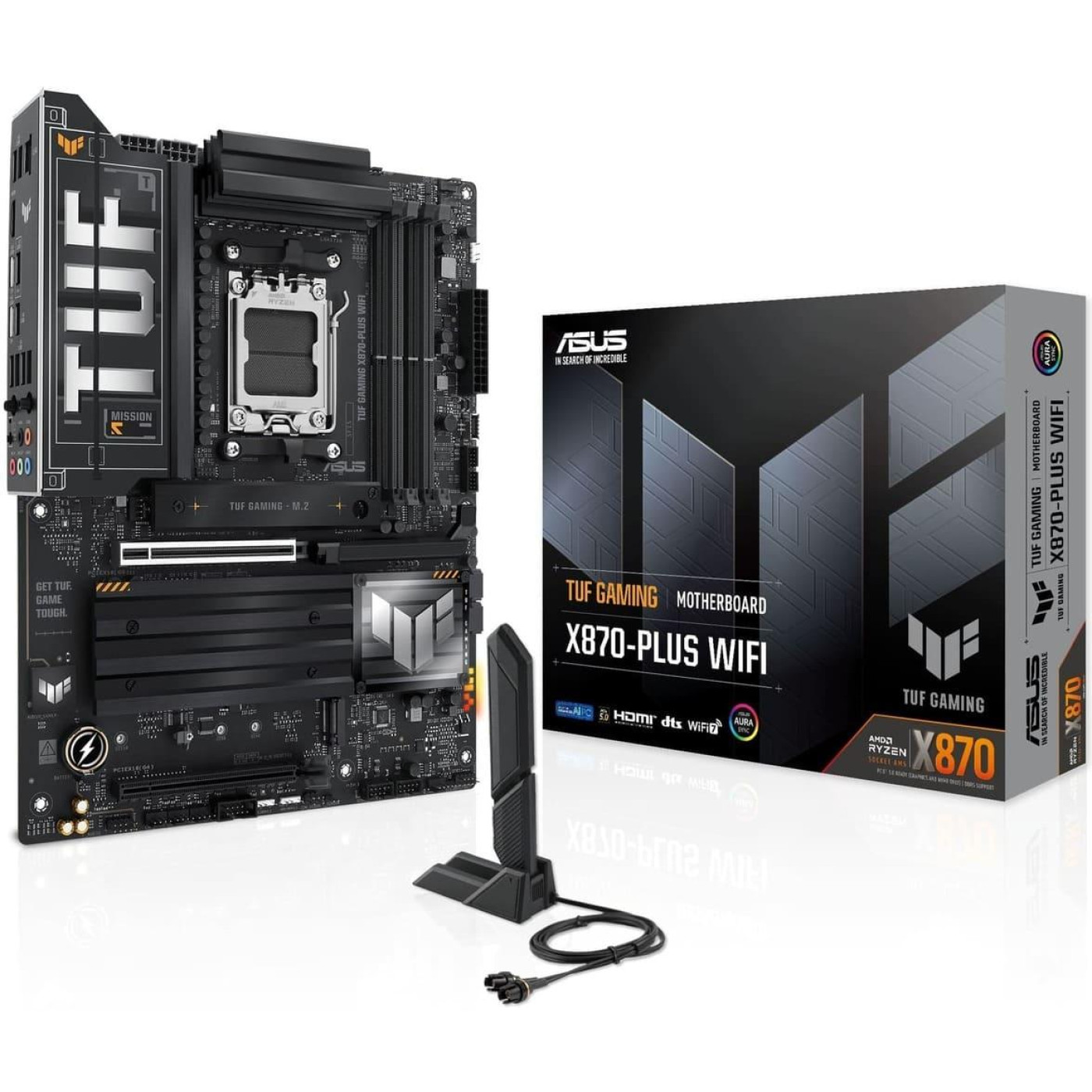Материнская плата ASUS TUF GAMING X870-PLUS WIFI (TUF GAMING X870-PLUS WIFI) (Socket AM5, AMD X870, ATX) U2