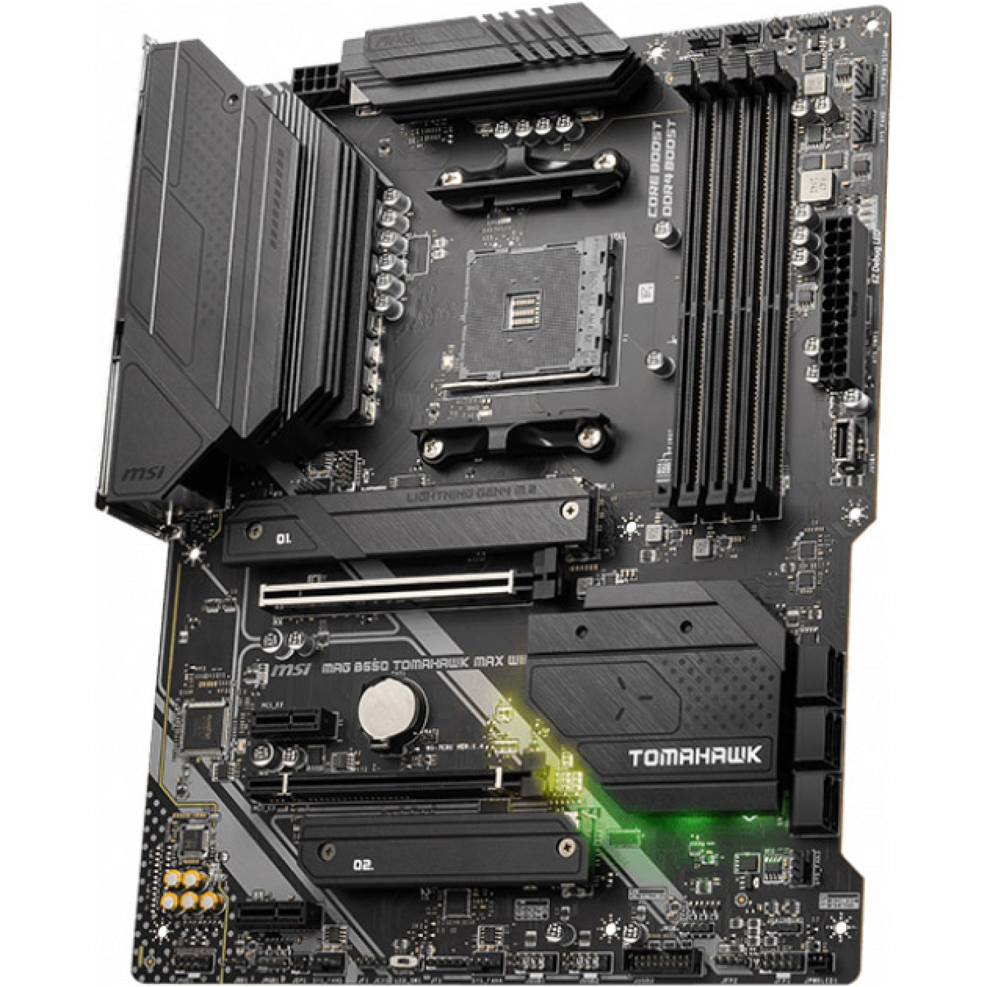 Материнська плата MSI MAG B550 TOMAHAWK MAX WIFI (MAG B550 TOMAHAWK MAX WIFI) (Socket AM4, AMD B550, ATX) FR