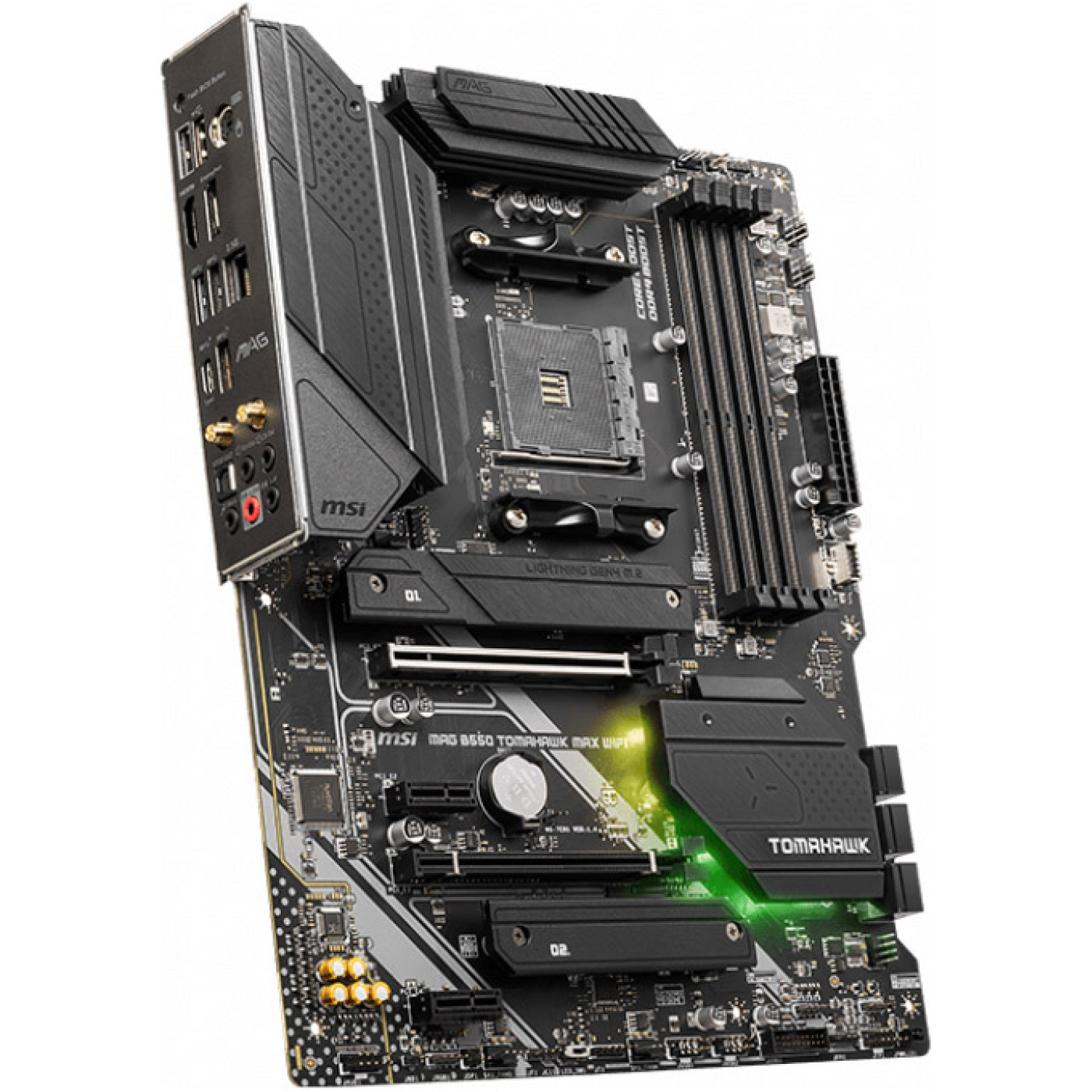 Материнська плата MSI MAG B550 TOMAHAWK MAX WIFI (MAG B550 TOMAHAWK MAX WIFI) (Socket AM4, AMD B550, ATX) FR