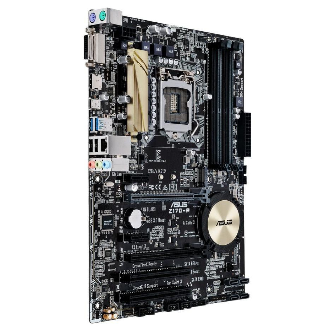 Материнська плата ASUS Z170-P (Z170-P) (Socket 1151, Intel Z170, ATX) Б/в
