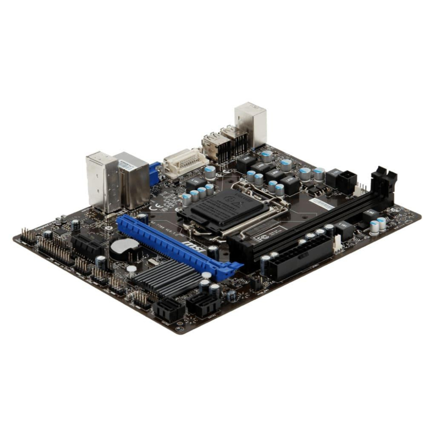 Материнська плата MSI H61M-P20 (G3) (H61M-P20) (Socket 1155, Intel H61, Micro-ATX) Б/в