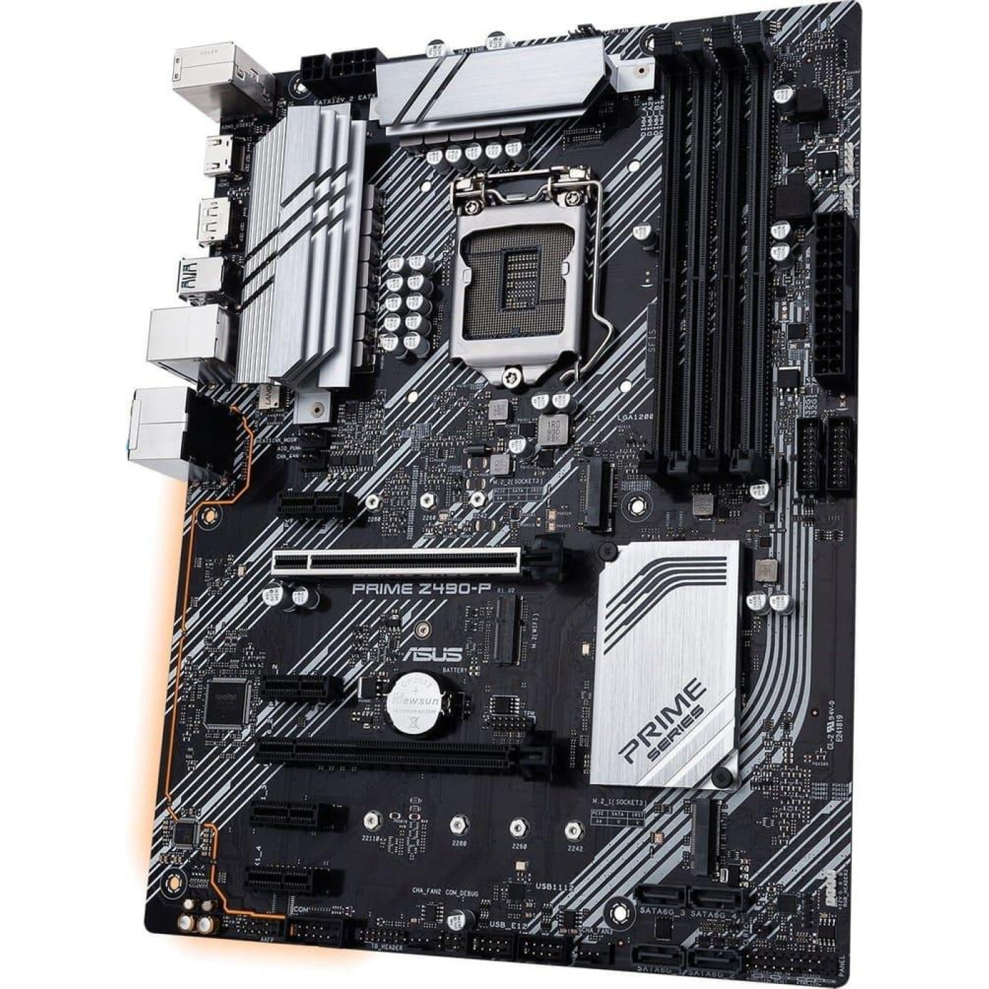 Материнская плата ASUS PRIME Z490-P (PRIME Z490-P) (Socket 1200, Intel Z490, ATX) Б/у,U1