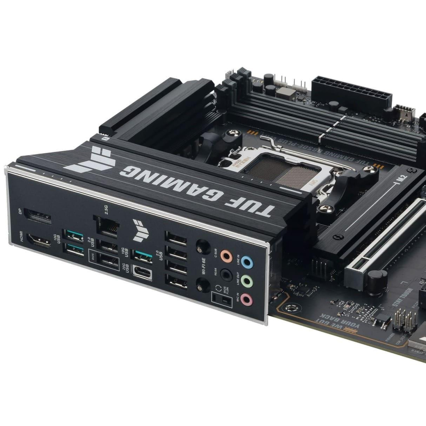 Материнська плата ASUS TUF GAMING B650E-PLUS WIFI (TUF GAMING B650E-PLUS WIFI) (Socket AM5, AMD B650, ATX)