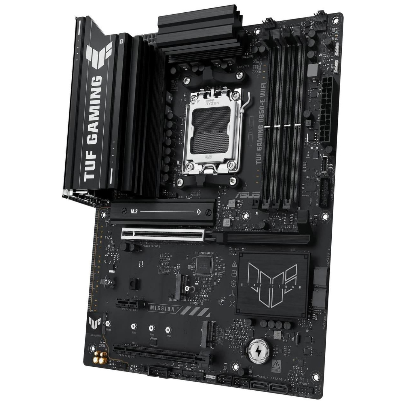 Материнская плата ASUS TUF GAMING B850-E WIFI (TUF GAMING B850-E WIFI) (Socket AM5, AMD B850, ATX) U1