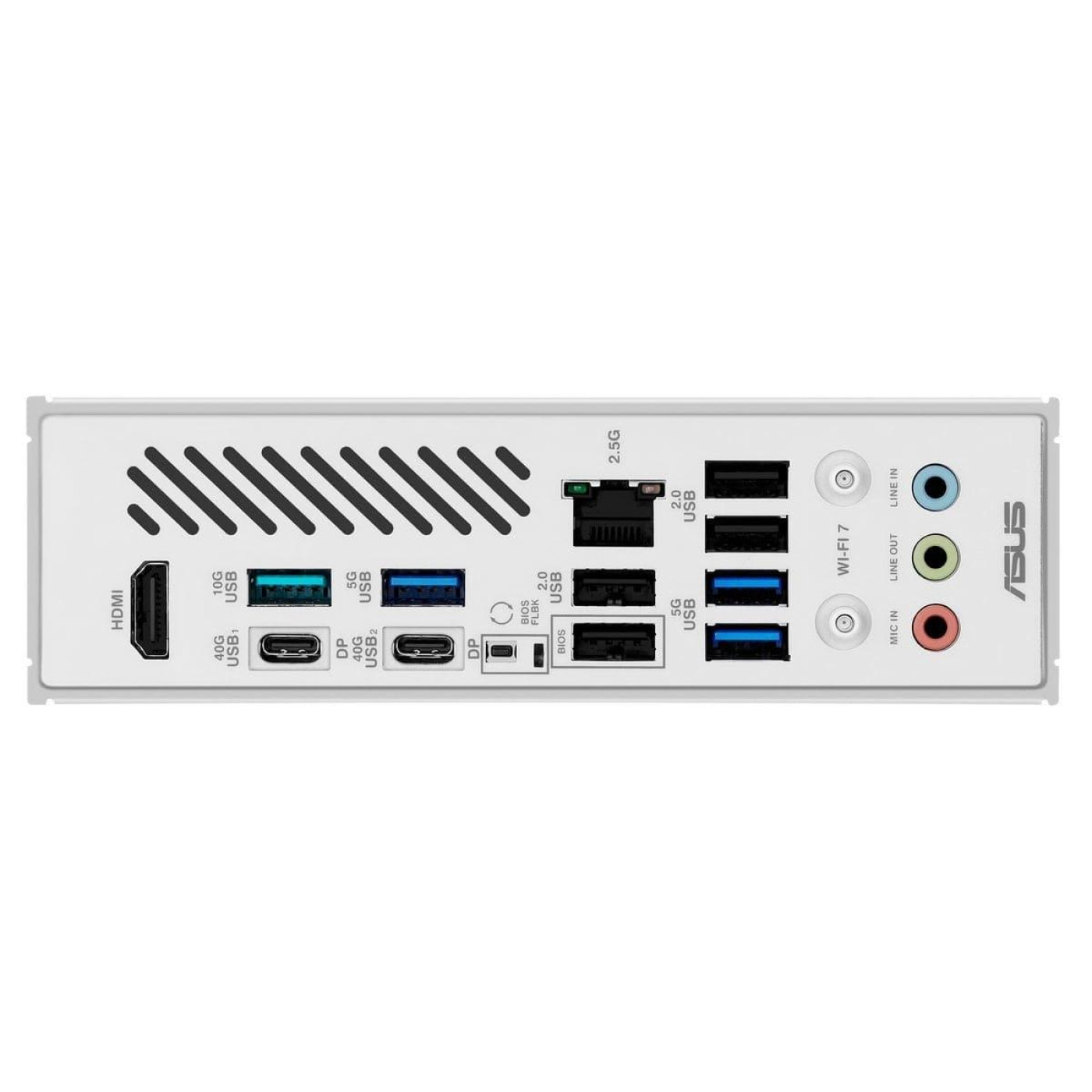 Материнская плата ASUS X870 MAX GAMING WIFI7 W White (X870 MAX GAMING WIFI7 W) (Socket AM5, AMD X870, ATX)