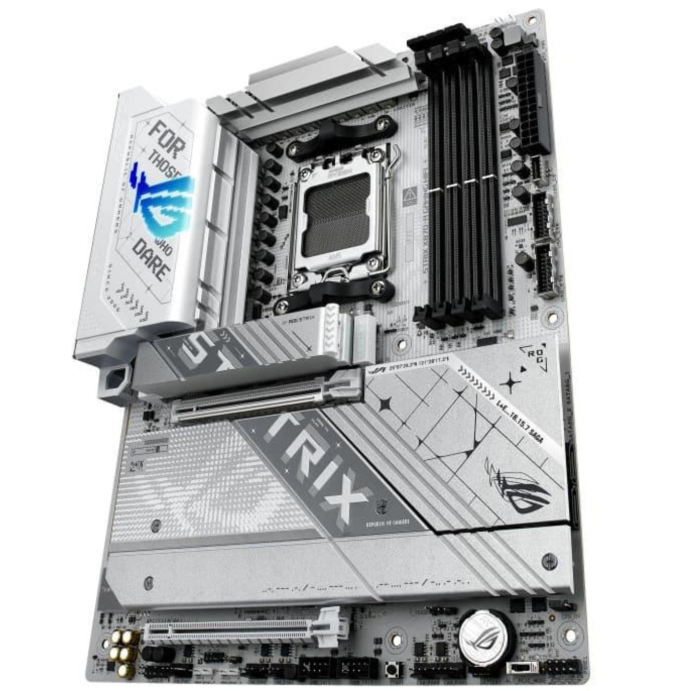 Материнська плата ASUS ROG STRIX X870-A GAMING WIFI (ROG STRIX X870-A GAMING WIFI) (Socket AM5, AMD X870, ATX) Б/в