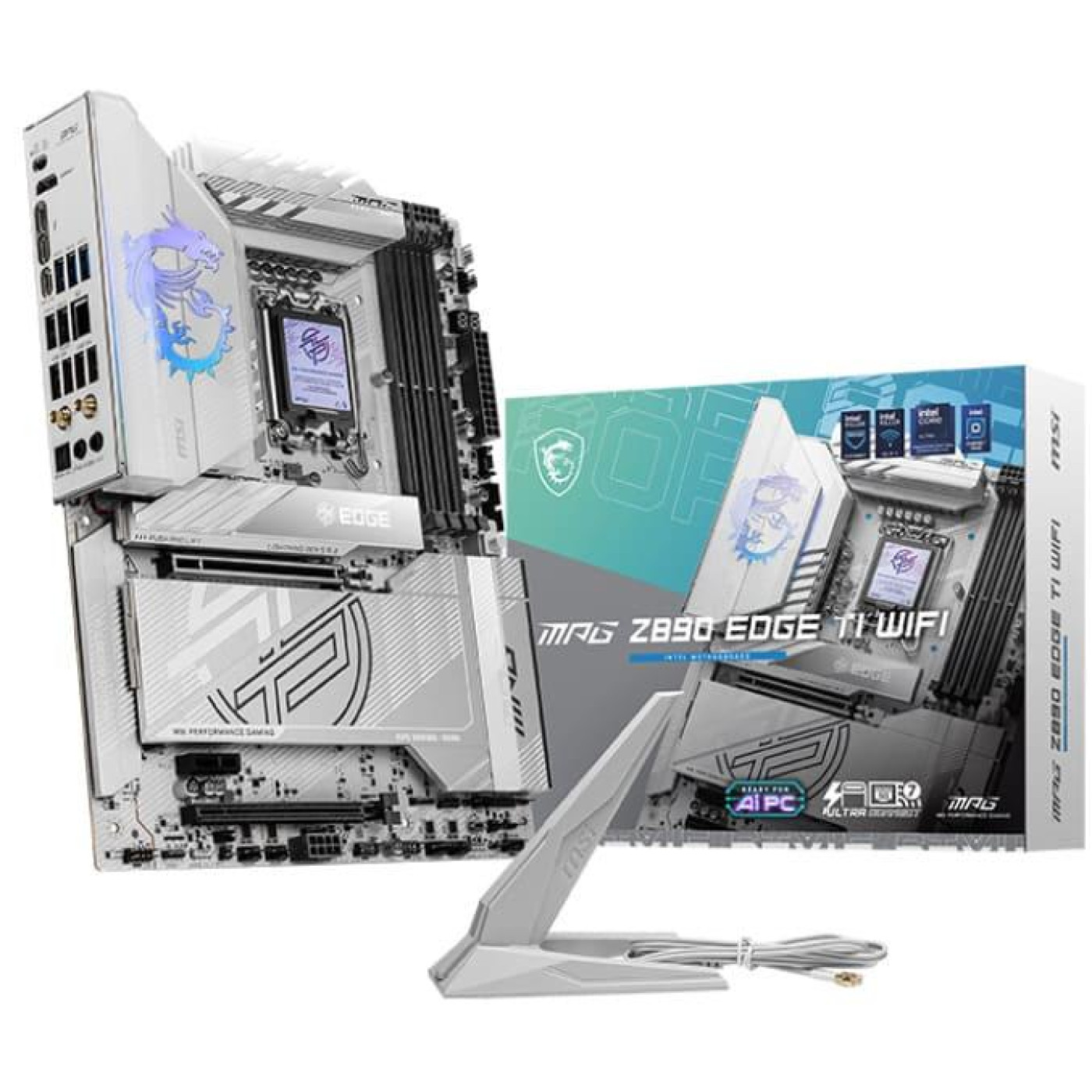 Материнська плата MSI MPG Z890 EDGE TI WIFI (MPG Z890 EDGE TI WIFI) (Socket 1851, Intel Z890, ATX)