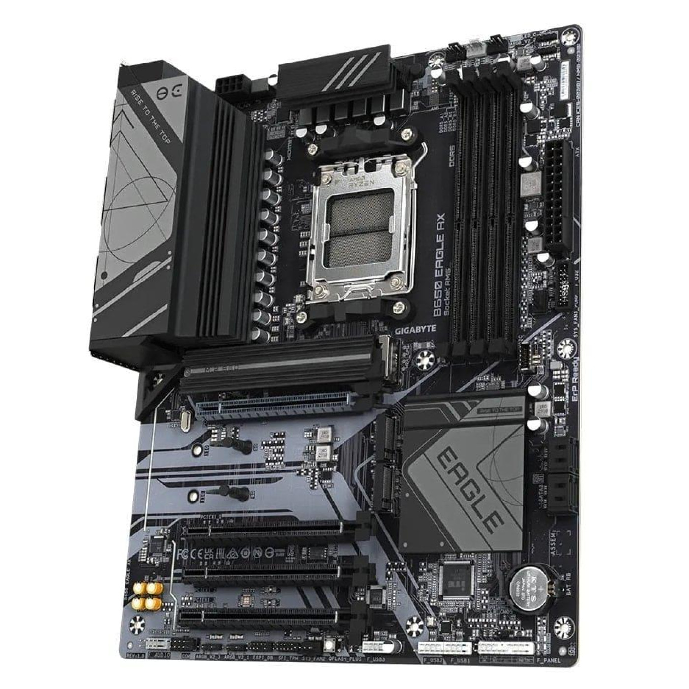 Материнська плата Gigabyte B650 EAGLE AX (B650 EAGLE AX) (Socket AM5, AMD B650, ATX) Б/в,U1