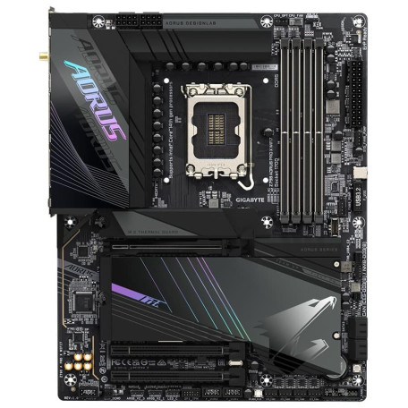 Материнська плата Gigabyte Z790 AORUS PRO X WIFI7 (Z790 AORUS PRO X WIFI7) (Socket 1700, Intel Z790, ATX) Б/в