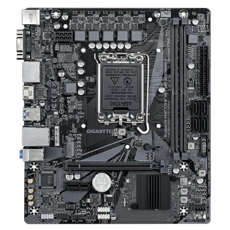 Материнська плата GIGABYTE H610M S2H V3 DDR4 (H610M S2H V3 DDR4) (Socket 1700, Intel H610, Micro-ATX)