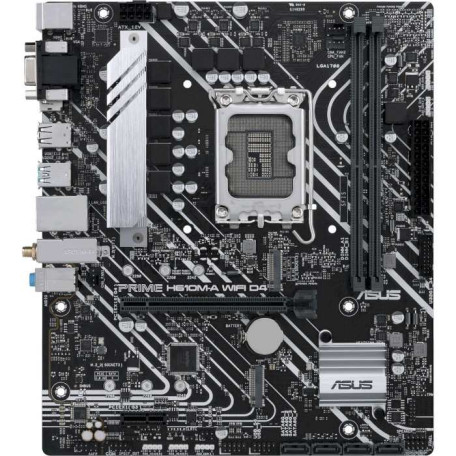 Материнська плата ASUS PRIME H610M-A WIFI D4 (PRIME H610M-A WIFI D4) (Socket 1700, Intel H610, Micro-ATX)