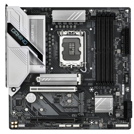 Материнська плата GIGABYTE Z890M GAMING X (Z890M GAMING X) (Socket 1851, Intel Z890, Micro-ATX)