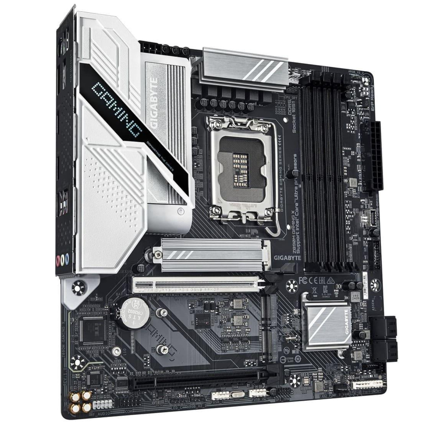 Материнська плата Gigabyte Z890M GAMING X (Z890M GAMING X) (Socket 1851, Intel Z890, Micro-ATX)