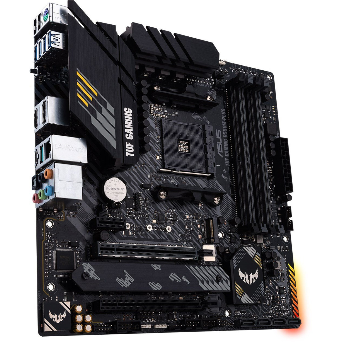 Материнська плата ASUS TUF Gaming B550M-Plus (TUF Gaming B550M-Plus) (Socket AM4, AMD B550, Micro-ATX)