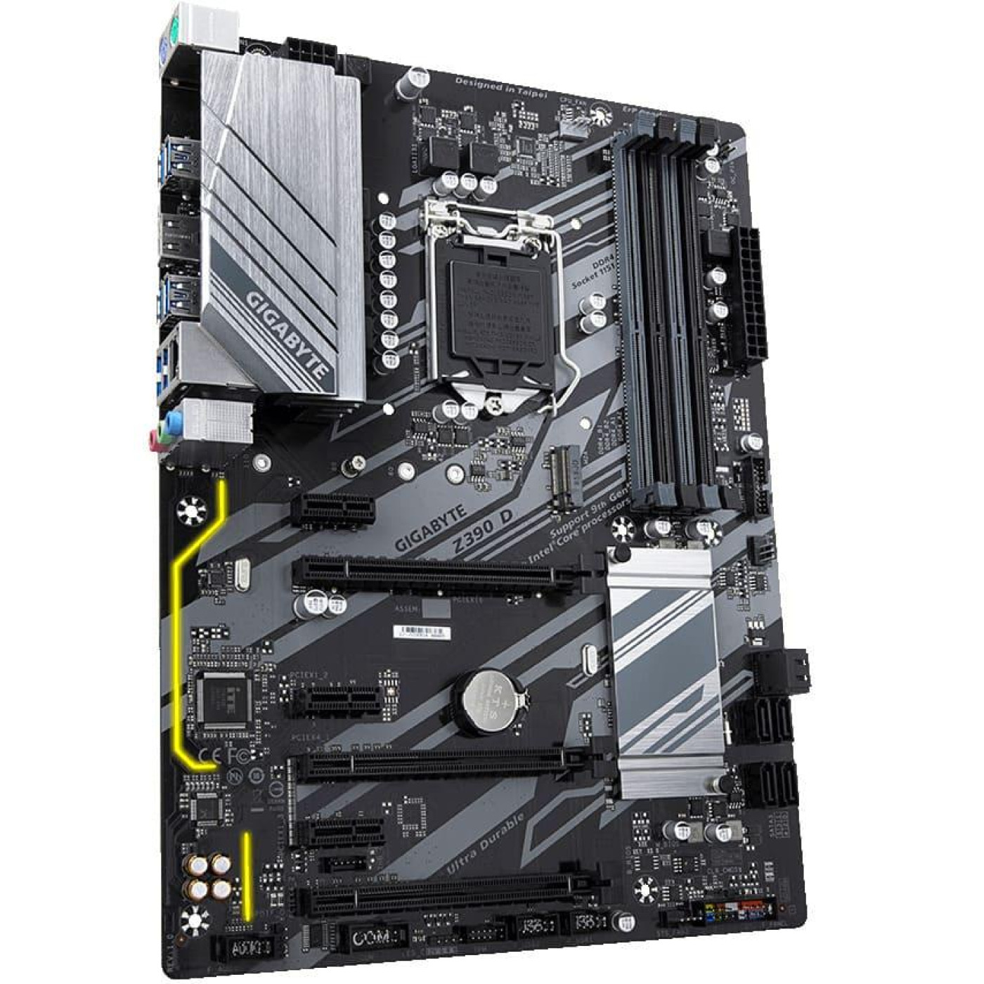 Материнская плата Gigabyte Z390 D (Z390 D) (Socket 1151 v2, Intel Z390, ATX) Б/у