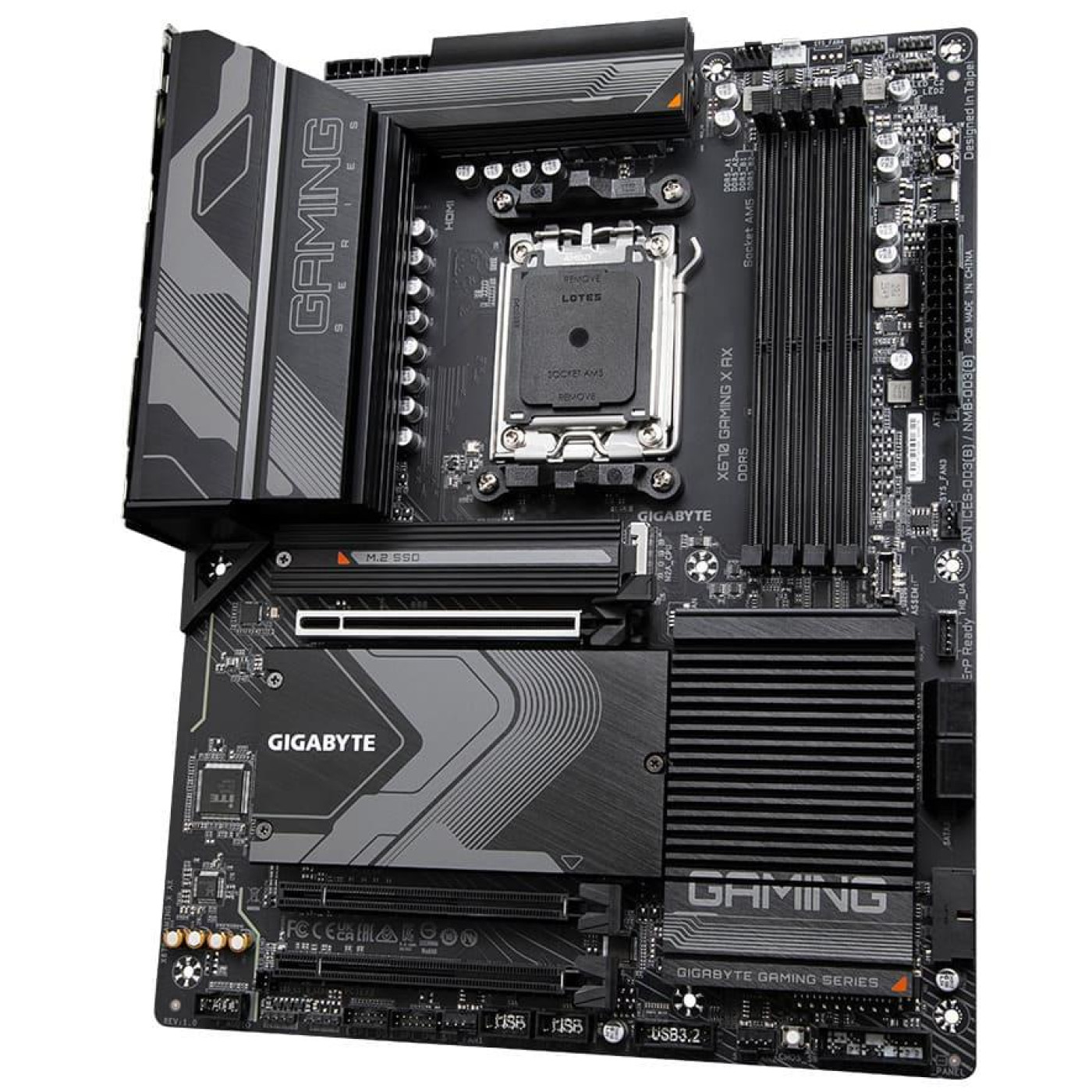 Материнська плата Gigabyte X670 GAMING X AX (X670 GAMING X AX) (Socket AM5, AMD X670, ATX) Б/в