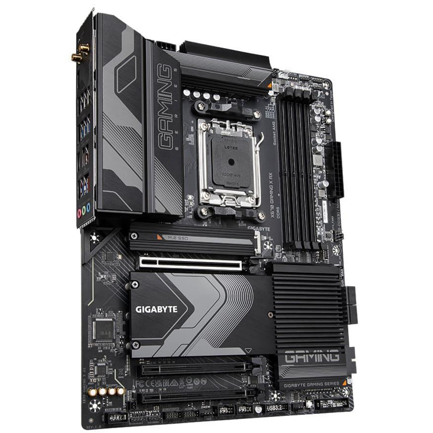 Материнська плата Gigabyte X670 GAMING X AX (X670 GAMING X AX) (Socket AM5, AMD X670, ATX) Б/в